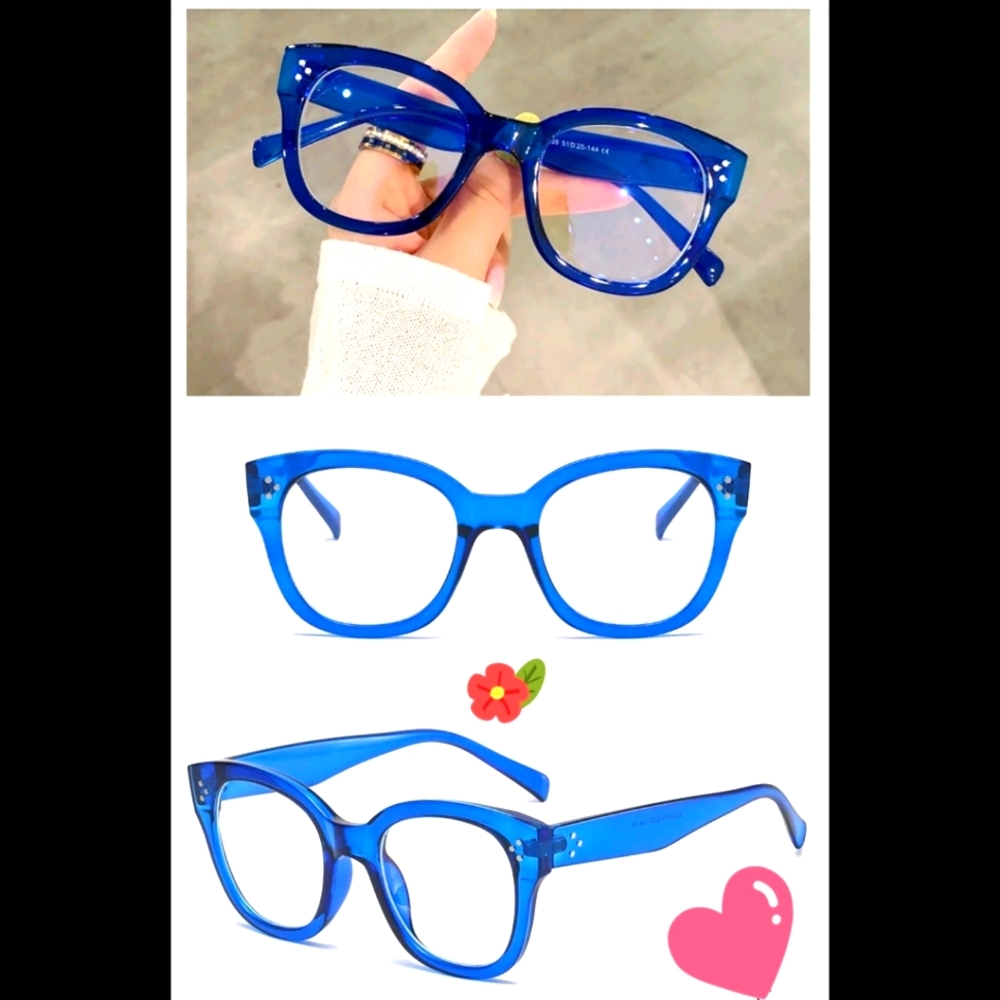 NIP Anti-Bluelight Computer Fashion Glasses - 3 Color Options!
